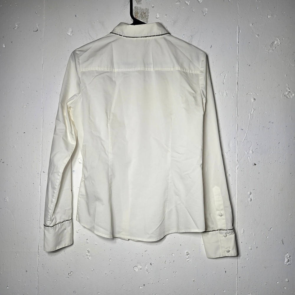 Brooks Brothers Red Fleece White Button Long Sleeve Shirt 4 Academia Ethereal - Picture 2 of 10